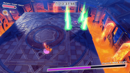 Kirby and the Forgotten Land - Run Away from the Green Fire Attack