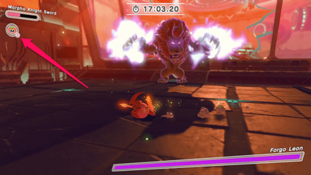 Kirby and the Forgotten Land - Have a Maxim Tomato on the Item Slot