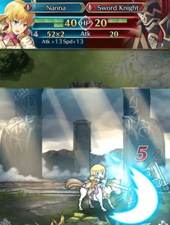 Legendary Nanna Lands Sword Attack Fire Emblem Heroes FEH