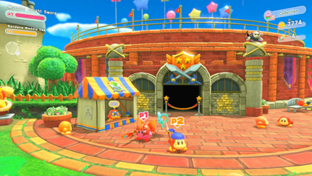 Kirby and the Forgotten Land - Play in Co-Op Mode