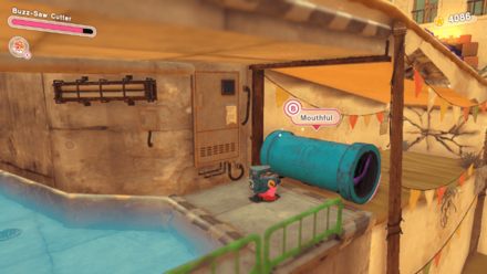 Kirby Searching the Oasis Pipe Location