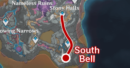 Genshin - Route to South Bell