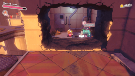 Kirby Alivel Mall Staff Side Water Pipe Location