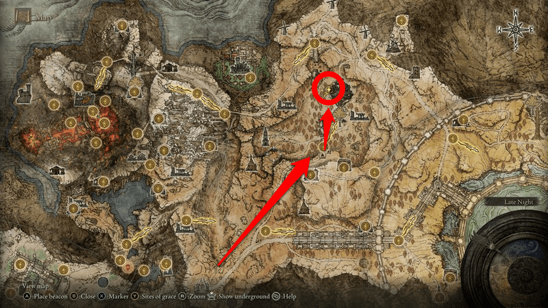 Elden Ring  Altus Plateau Map & Location Guide - GameWith