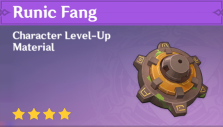 Genshin Impact - How to Get Runic Fang and Effects