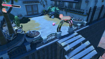 Kirby Moonlight Canyon Arch Location