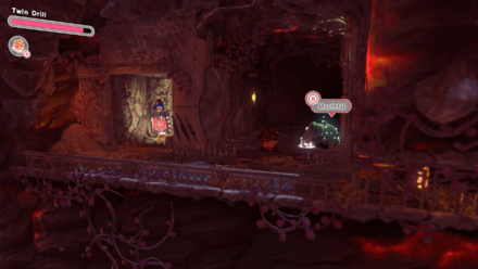 Kirby Enter the Fiery Forbidden Lands Water Pipe Location 1