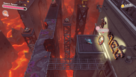 Kirby Conquer the Inferno Road Ring Location