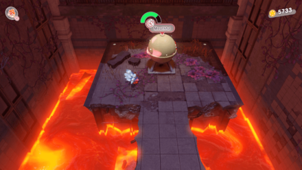 Kirby Conquer the Inferno Road Dome Location