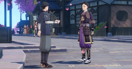 Genshin - Ayato Story Quest - New Shoots from Old Brances