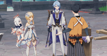 Genshin - Ayato Story Quest - New Shoots from Old Brances - 6 Kill some time in Ritou