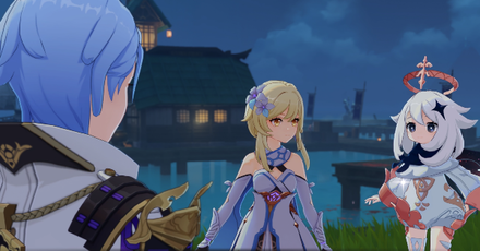 Genshin - Ayato Story Quest - New Shoots from Old Brances - 8 Leave the Hiiragi Estate and go over what you know