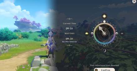 Genshin - Ayato Story Quest - The Wind Settles - 1 Wait for two days