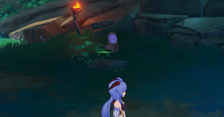 Genshin - Ayato Story Quest - Bake-Danuki Location 1