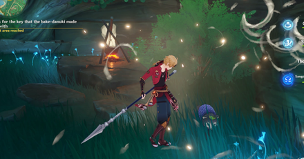 Genshin - Ayato Story Quest - Bake-Danuki Location 2