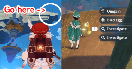 Genshin - Skyfeather Location