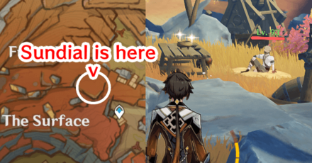 Genshin - Sundial Location