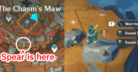 Genshin - Spear Location