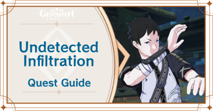 Genshin Impact - Undetected Infiltration World Quest Guide