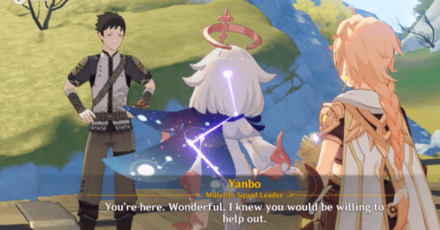 Genshin - Undetected Infiltration - Meet with Yanbo