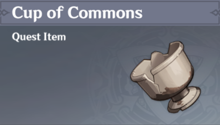 Genshin Impact - How to Get Cup of Commons and Effects