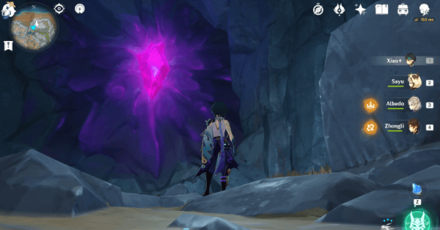 Genshin - Lumenspar Location 17 - Locked