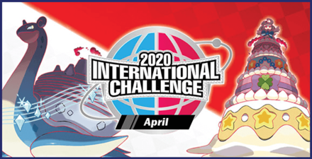 Pokemon Sword and Shield - April International Challenge Banner