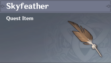 Genshin Impact - How to Get Skyfeather and Effects