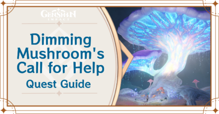 Genshin Impact - Dimming Mushroom