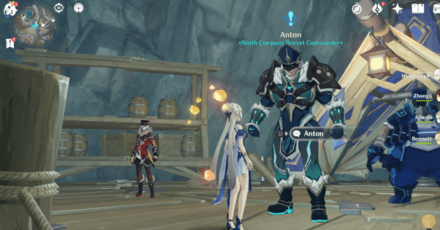 Genshin - Talk to Anton