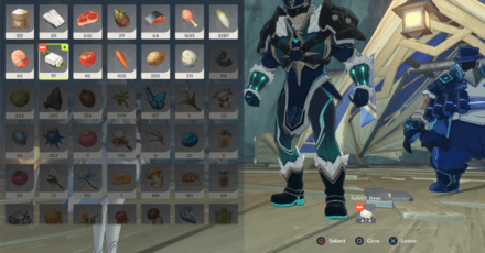 Genshin - Give any food to the Fatui