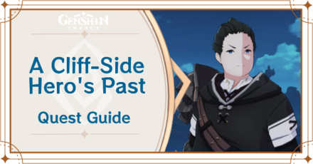 Genshin Impact - A Cliff-Side Hero