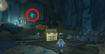 Genshin - Treasure Map Fragment - Leads Underground and to Treasure Chests and Lumenspar