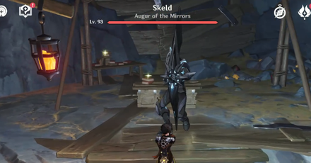 Genshin - Skeld Shadowy Husk Black Serpent Knight