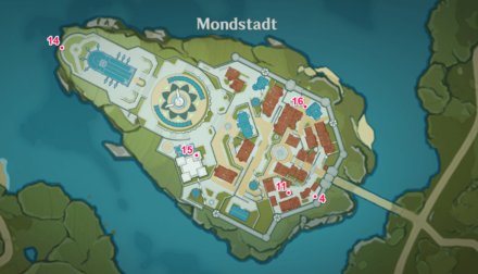 Genshin - Mondstadt Open World Radiant Spincrystals