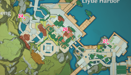 Genshin - Liyue, Liyue Harbor Open World Radiant Spincrystals