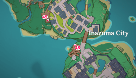 Genshin - Inazuma, Inazuma City Open World Radiant Spincrystals