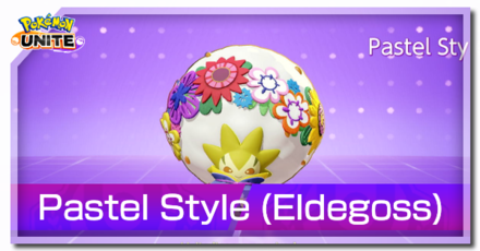 Pokemon UNITE - Pastel Style Eldegoss Banner