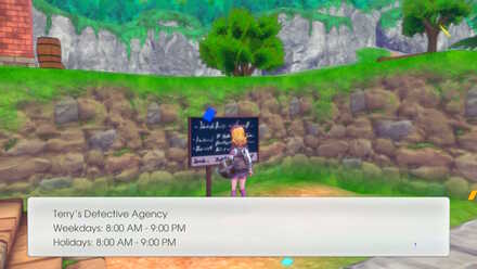 Operating hours of Terry