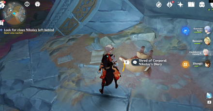 Genshin - How to Find a Place for Nikolay