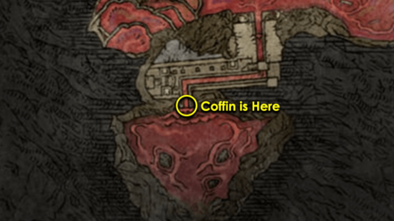 Grand Cloister - Coffin Location