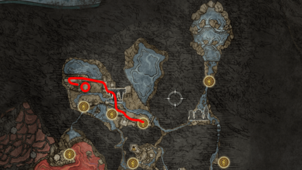Elden Ring - Golden Seed 37 - Northern Ainsel River Map Location