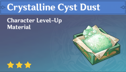 Genshin Impact - How to Get Crystalline Cyst Dust and Effects