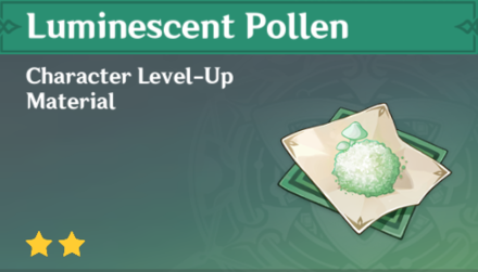 Genshin Impact - How to Get Luminescent Pollen and Effects