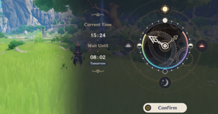 Genshin - Day 1 Outside the Canvas, Inside the Lens Challenge 2 - Adjust the Time