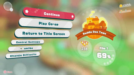 Kirby and the Forgotten Land - Game Progress.png