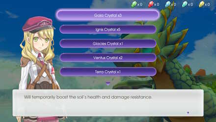 RF5 - Farm Dragon - Giving Crystals to a Farm Dragon