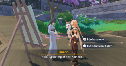 Genshin - Finish the Conversation to Complete the Quest