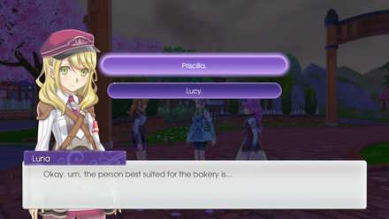 RF5 - choosing who will work at the bakery