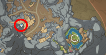 Genshin - Shriveled Seed Teleport Waypoint
